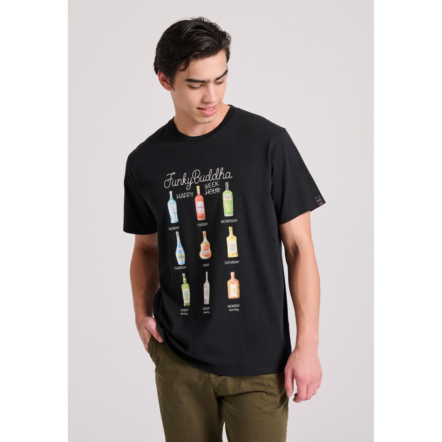 T-shirt με weekly plan τύπωμα