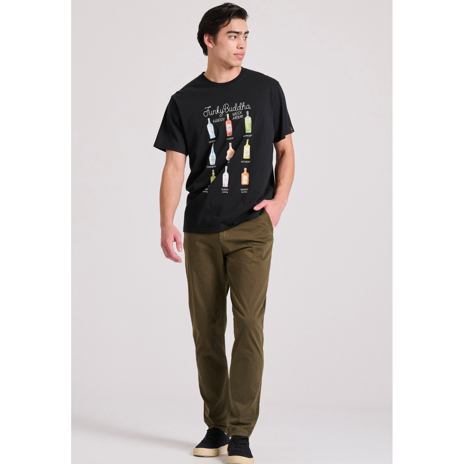 T-shirt με weekly plan τύπωμα