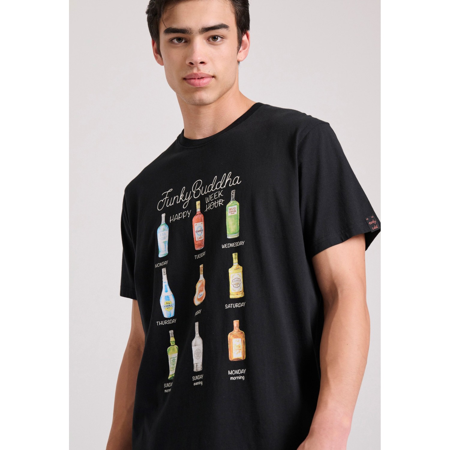 T-shirt με weekly plan τύπωμα