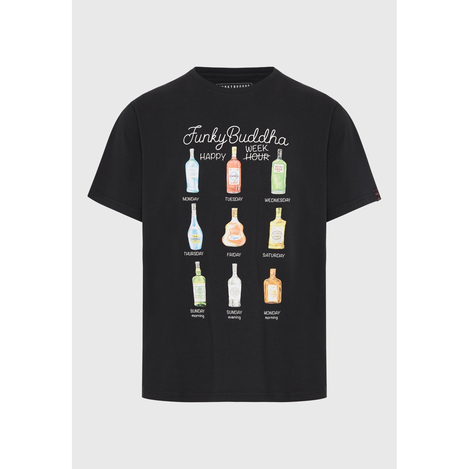 T-shirt με weekly plan τύπωμα