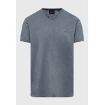 T-shirt με λαιμό henley και raw cuts - The essenti T-shirt με λαιμό henley και raw cuts - The essenti