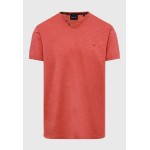 T-shirt με λαιμό henley και raw cuts - The essenti T-shirt με λαιμό henley και raw cuts - The essenti