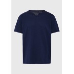 T-shirt με λαιμό henley και raw cuts - The essenti T-shirt με λαιμό henley και raw cuts - The essenti