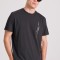 T-shirt με τύπωμα και τσέπη στο στήθος