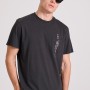 T-shirt με τύπωμα και τσέπη στο στήθος