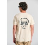 T-shirt με τύπωμα στην πλάτη Garage 55.