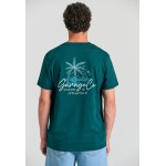T-shirt με τύπωμα στην πλάτη Garage 55.