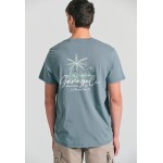 T-shirt με τύπωμα στην πλάτη Garage 55.