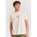 T-shirt με τύπωμα στο στήθος