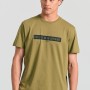 T-shirt με τύπωμα στο στήθος Garage 55.