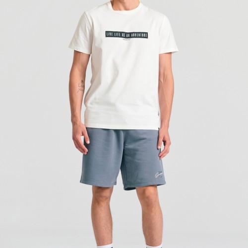 T-shirt με τύπωμα στο στήθος Garage 55.