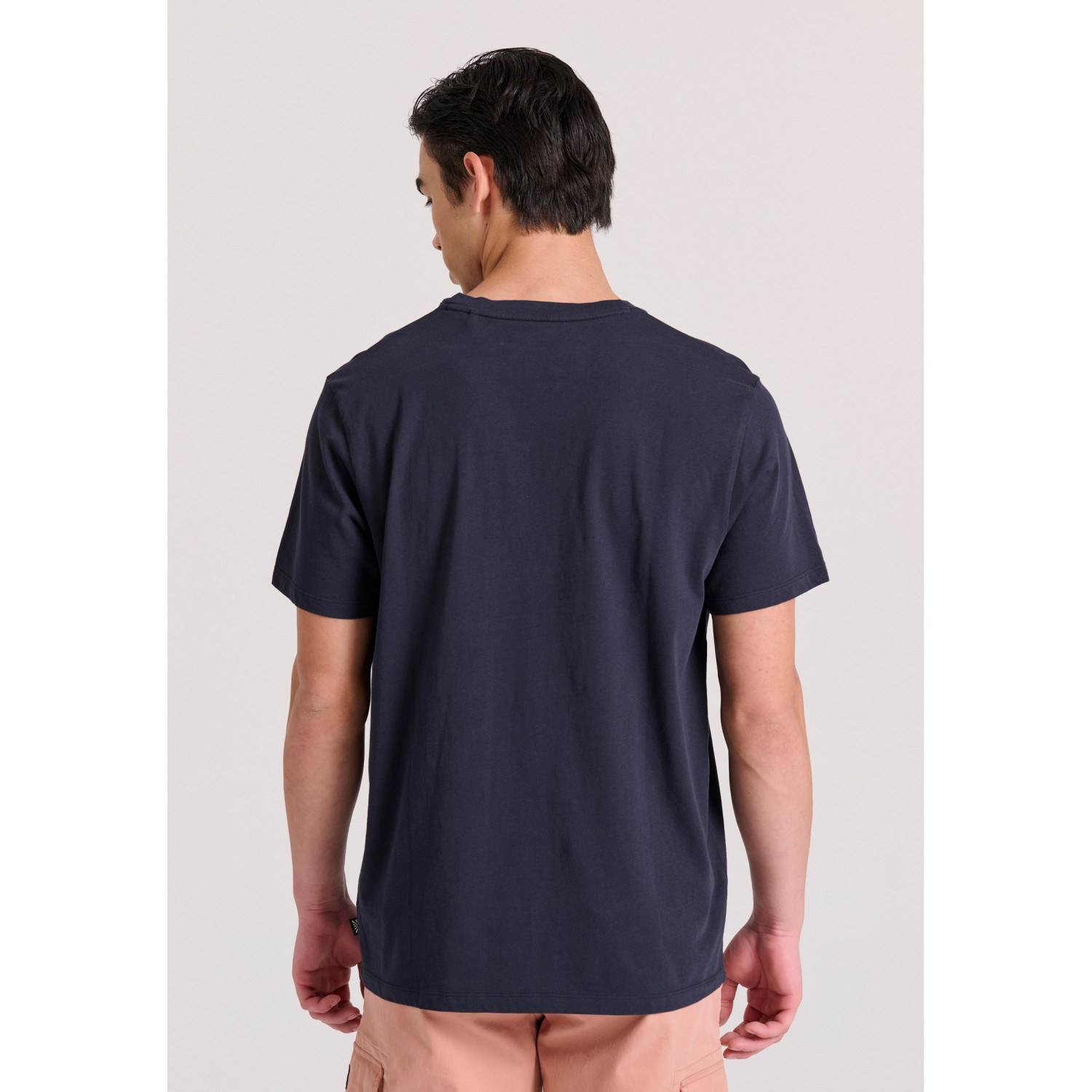 V-neck t-shirt με logo στο στήθος