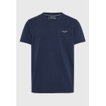 V-neck t-shirt με logo στο στήθος