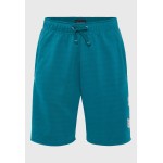 Wide leg fit αθλητική βερμούδα με branded τύπωμα