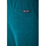 Wide leg fit αθλητική βερμούδα με branded τύπωμα