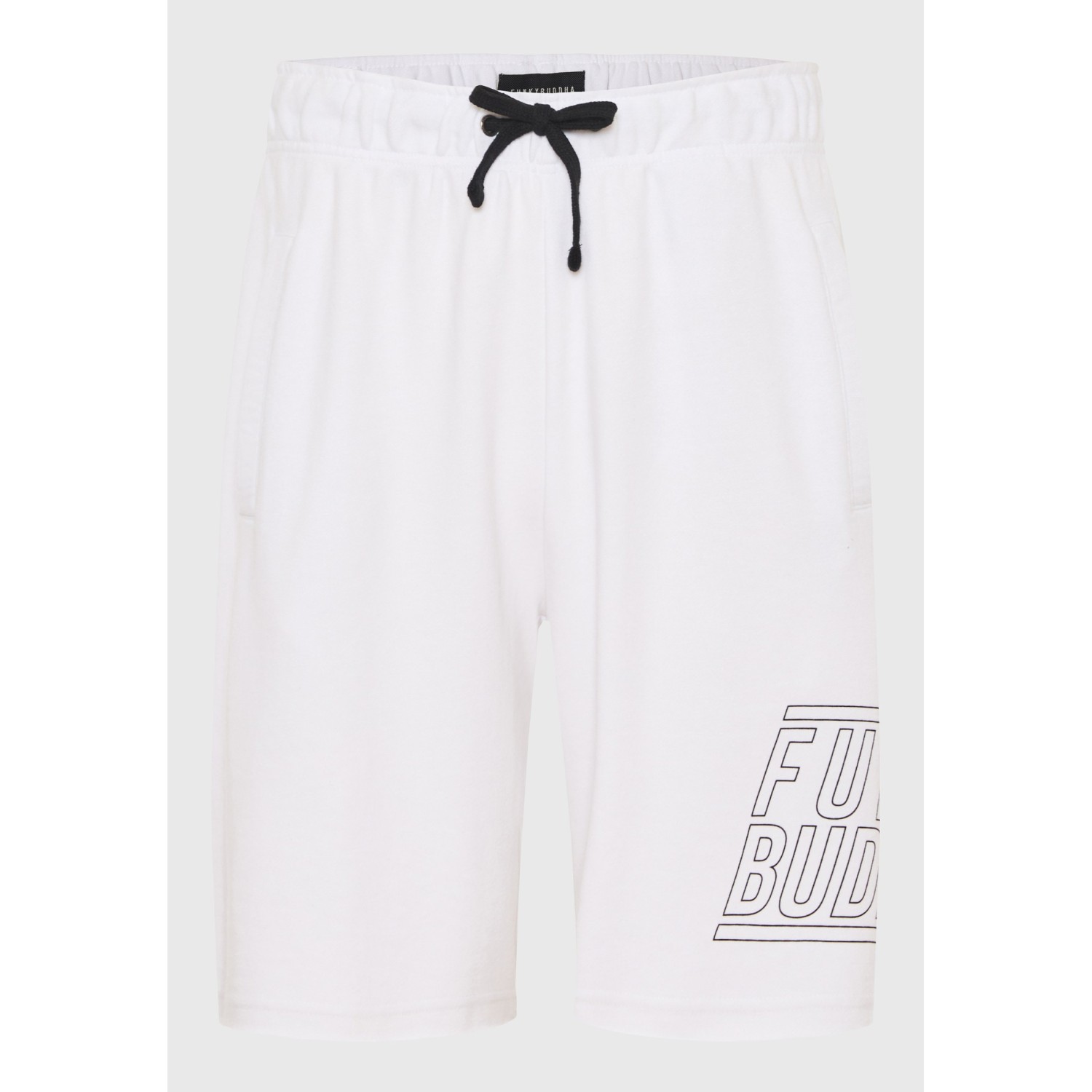 Wide leg fit αθλητική βερμούδα με Funky Buddha τύπ