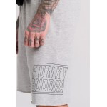 Wide leg fit αθλητική βερμούδα με Funky Buddha τύπ