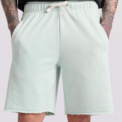 Wide leg fit αθλητική βερμούδα με Funky Buddha τύπ