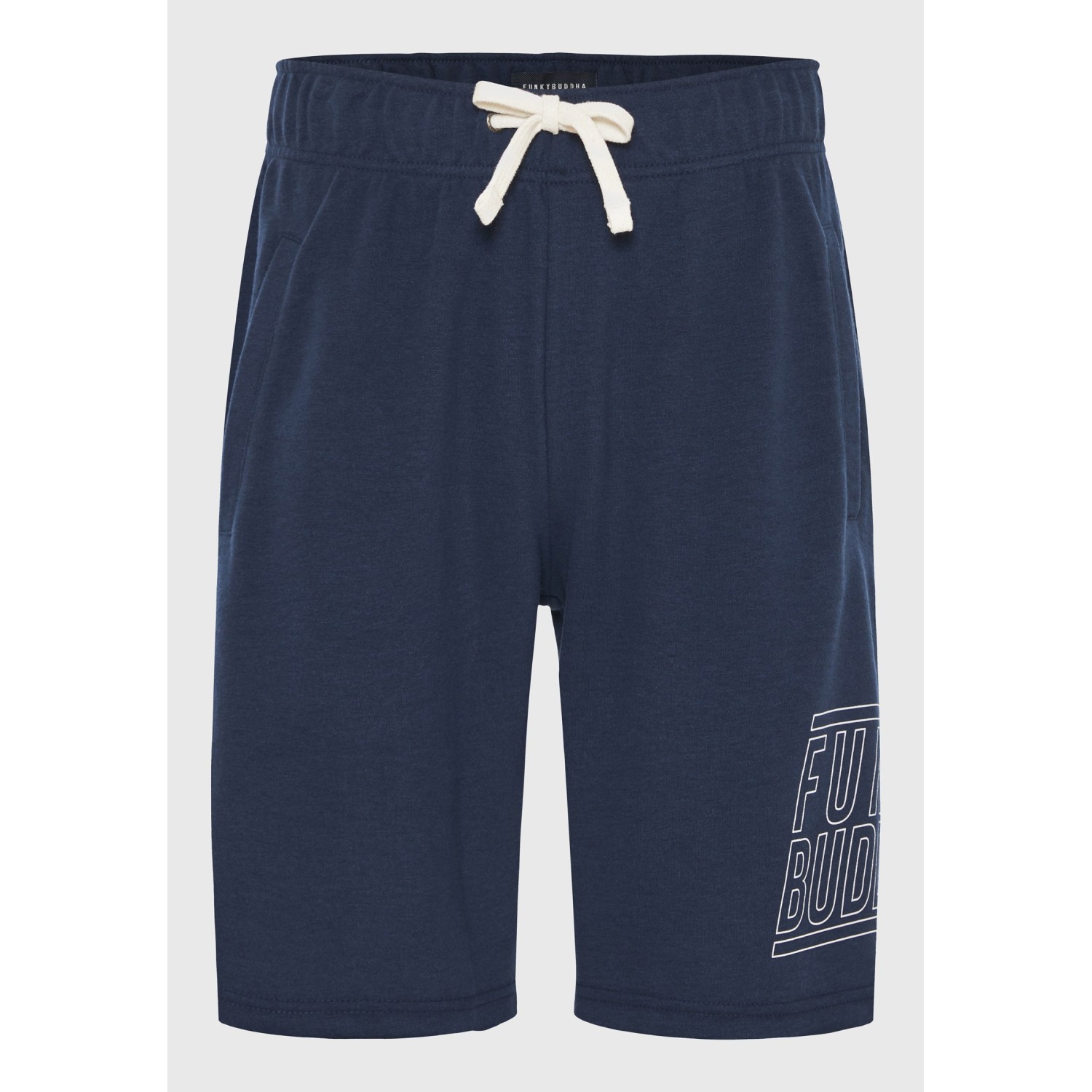 Wide leg fit αθλητική βερμούδα με Funky Buddha τύπ