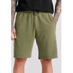 Wide leg fit αθλητική βερμούδα με Funky Buddha τύπ Wide leg fit αθλητική βερμούδα με Funky Buddha τύπ