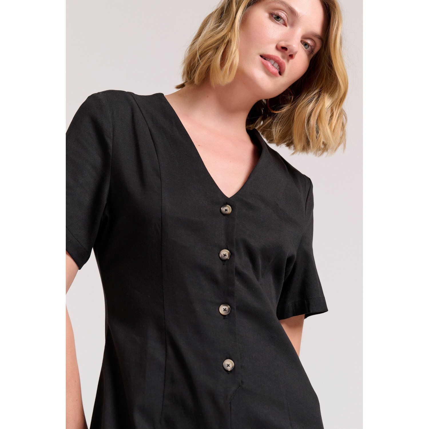 Wide leg fit ολόσωμη φόρμα από lyocell Wide leg fit ολόσωμη φόρμα από lyocell