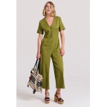 Wide leg fit ολόσωμη φόρμα από lyocell Wide leg fit ολόσωμη φόρμα από lyocell