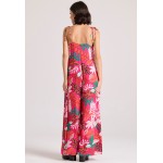 Wide leg fit ολόσωμη φόρμα με all over τύπωμα