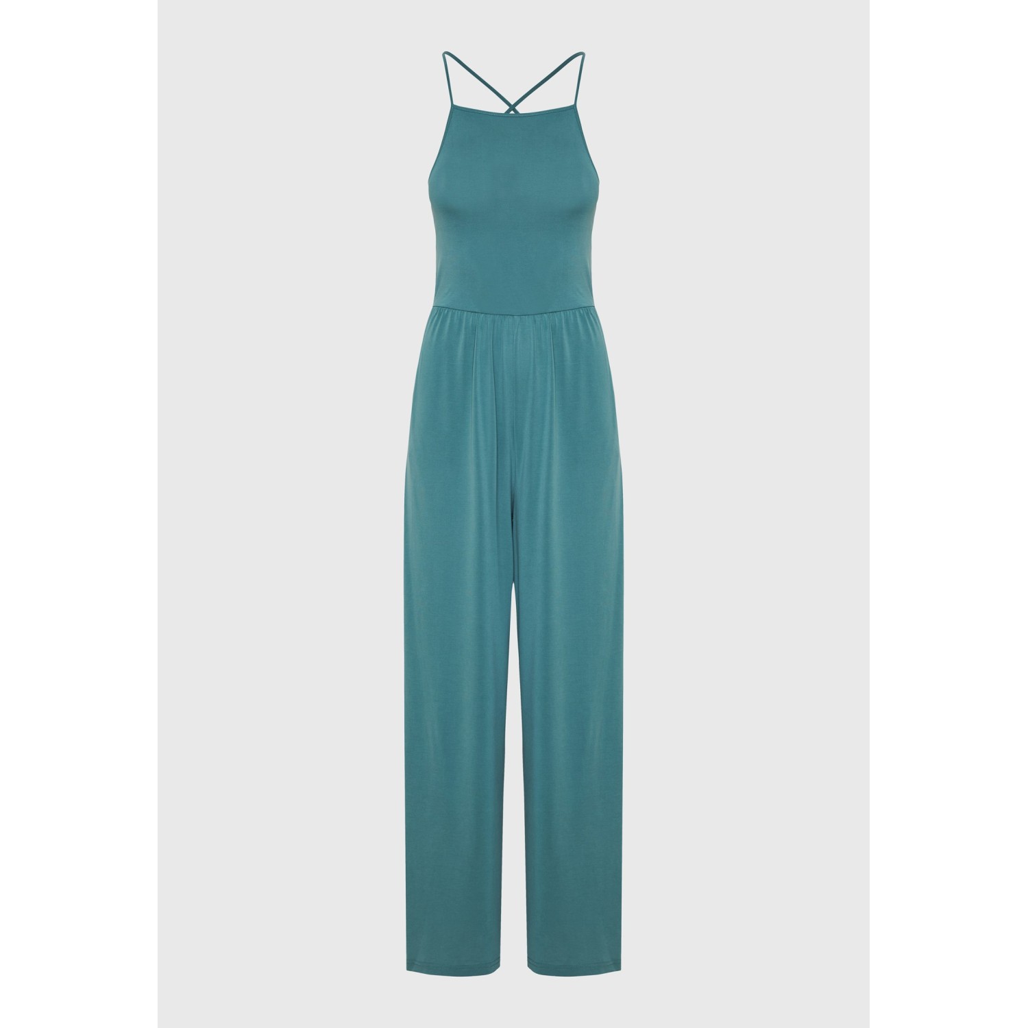 Wide leg fit ολόσωμη φόρμα με πλαϊνά ανοίγματα Wide leg fit ολόσωμη φόρμα με πλαϊνά ανοίγματα