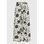 Wide leg εμπριμέ παντελόνα με exotic τύπωμα