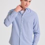 Yarn dyed oxford ριγέ πουκάμισο