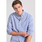 Yarn dyed oxford ριγέ πουκάμισο