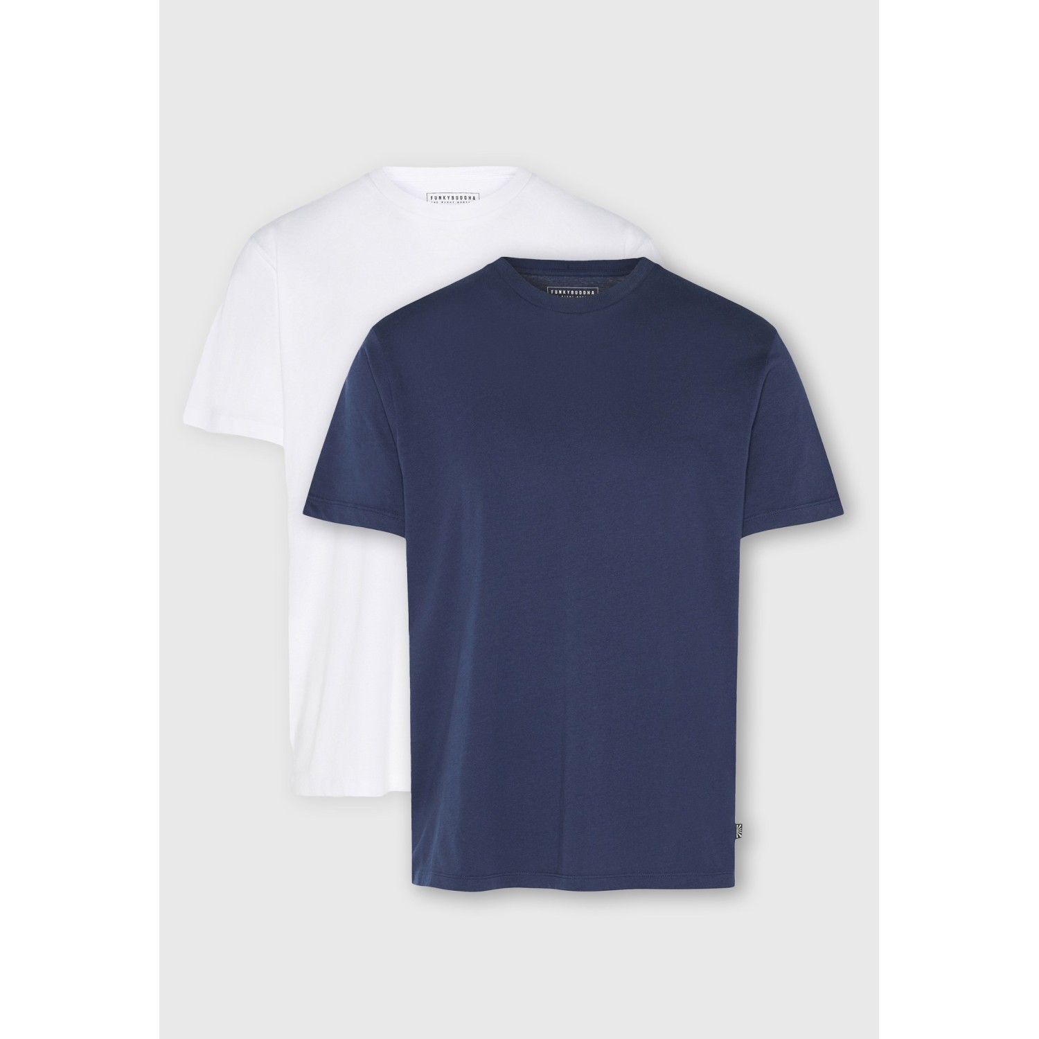 Ανδρικά μονόχρωμα t-shirts (σετ 2 τεμ.) Ανδρικά μονόχρωμα t-shirts (σετ 2 τεμ.)