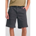Ανδρική comfort fit garment dyed τζιν βερμούδα