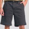 Ανδρική comfort fit garment dyed τζιν βερμούδα