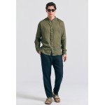 Ανδρικό comfort fit λινό chino παντελόνι Ανδρικό comfort fit λινό chino παντελόνι