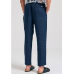 Ανδρικό comfort fit λινό chino παντελόνι