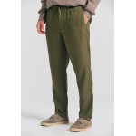 Ανδρικό comfort fit λινό chino παντελόνι