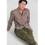 Ανδρικό comfort fit λινό chino παντελόνι