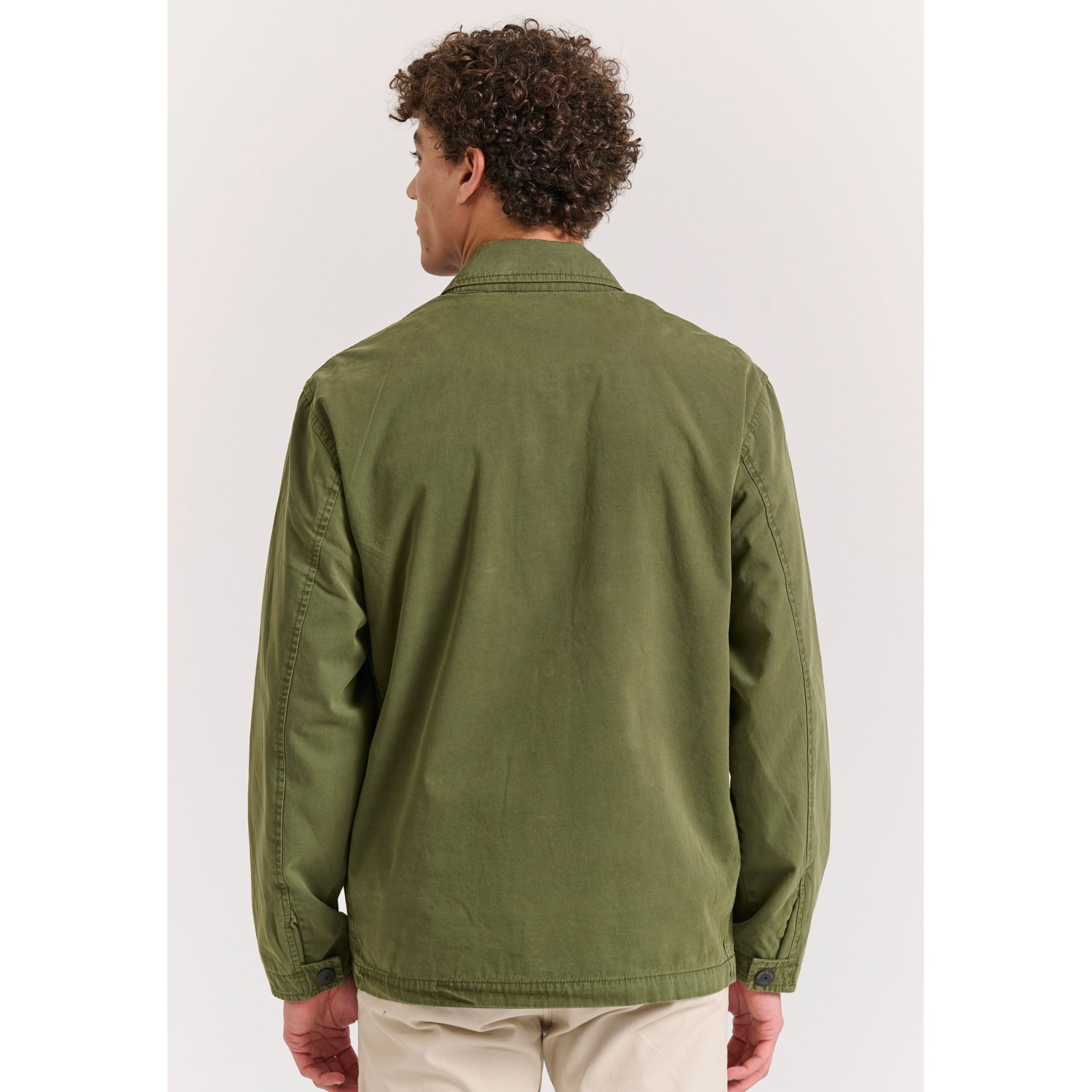 Ανδρικό garment dyed lightweight μπουφάν