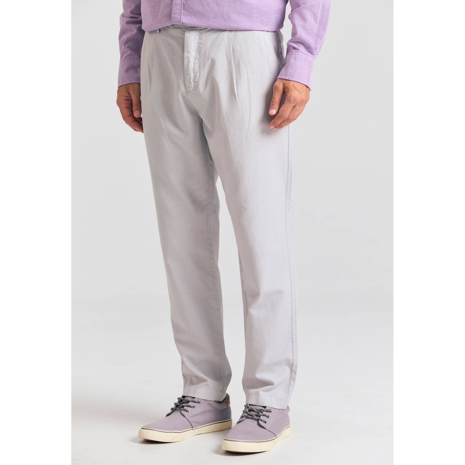 Ανδρικό linen blend chino παντελόνι