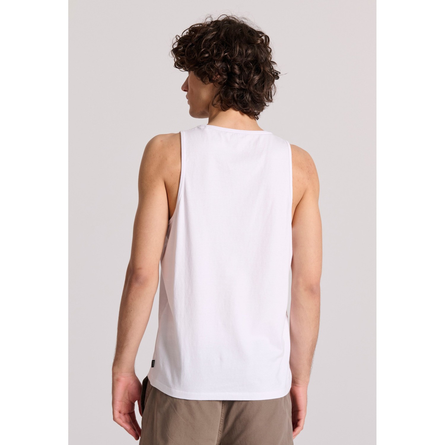 Ανδρικό tank top με logo στο στήθος
