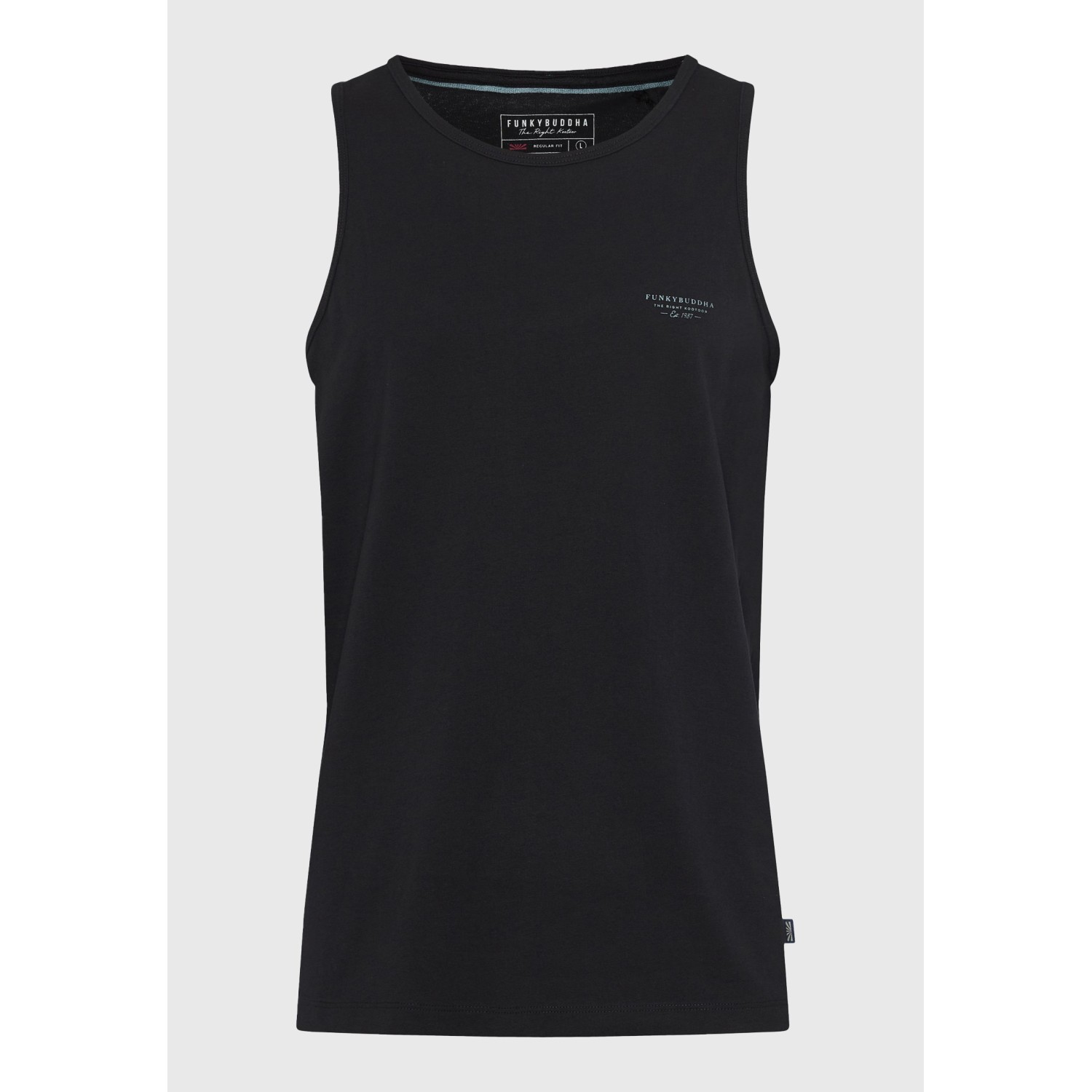 Ανδρικό tank top με logo στο στήθος