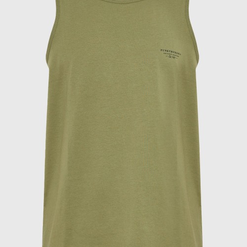 Ανδρικό tank top με logo στο στήθος Ανδρικό tank top με logo στο στήθος