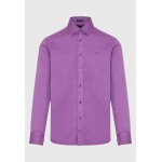 Ανδρικό βαμβακερό πουκάμισο garment dyed