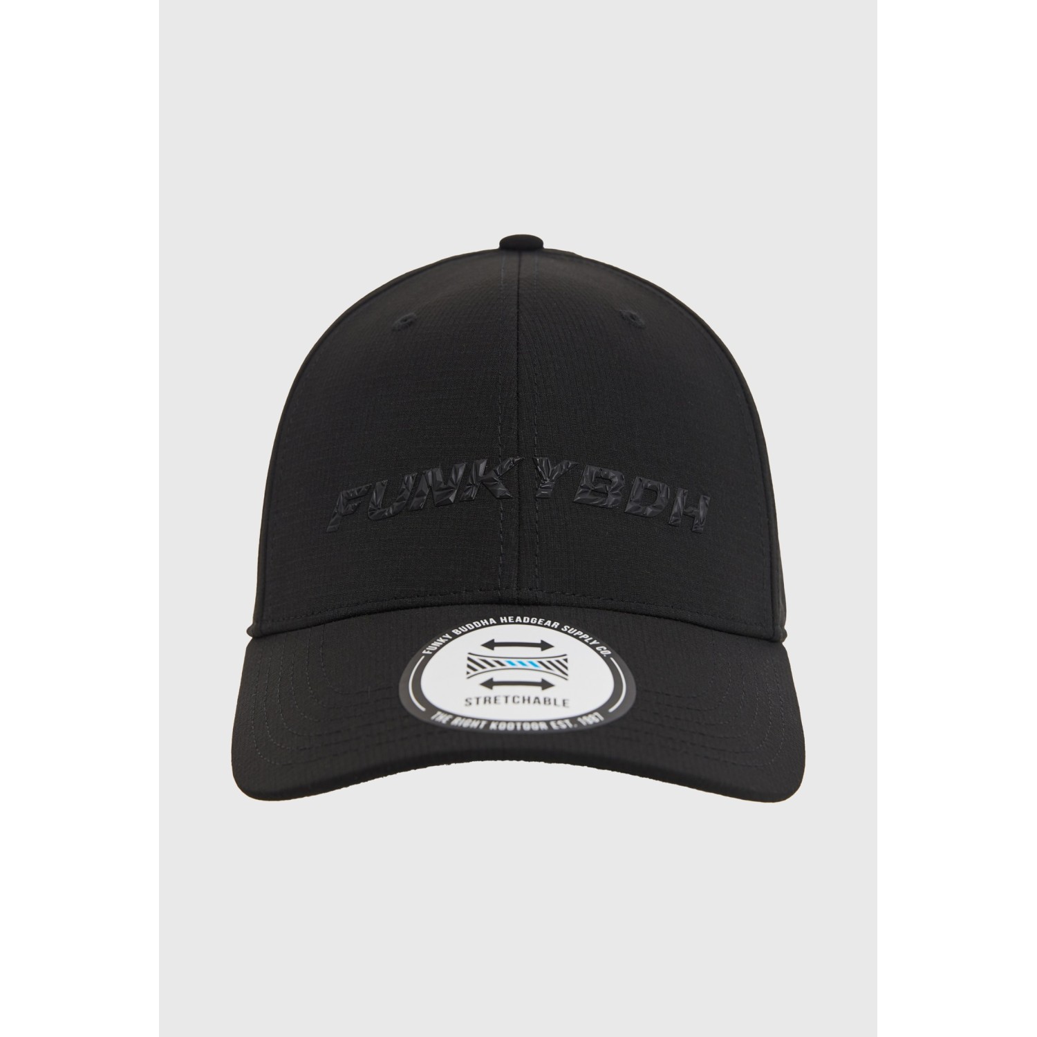 Ανδρικό καπέλο με rubber logo