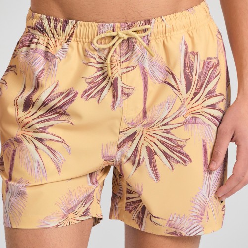 Ανδρικό μαγιό με tropical τύπωμα