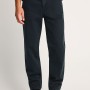 Ανδρικό ψηλόμεσο loose jean παντελόνι με back buck