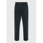 Ανδρικό ψηλόμεσο loose jean παντελόνι με back buck