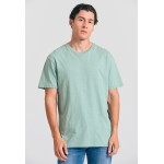 Βαμβακερό t-shirt με κεντημένο logo Garage 55.
