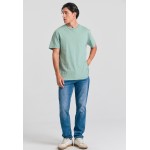 Βαμβακερό t-shirt με κεντημένο logo Garage 55.